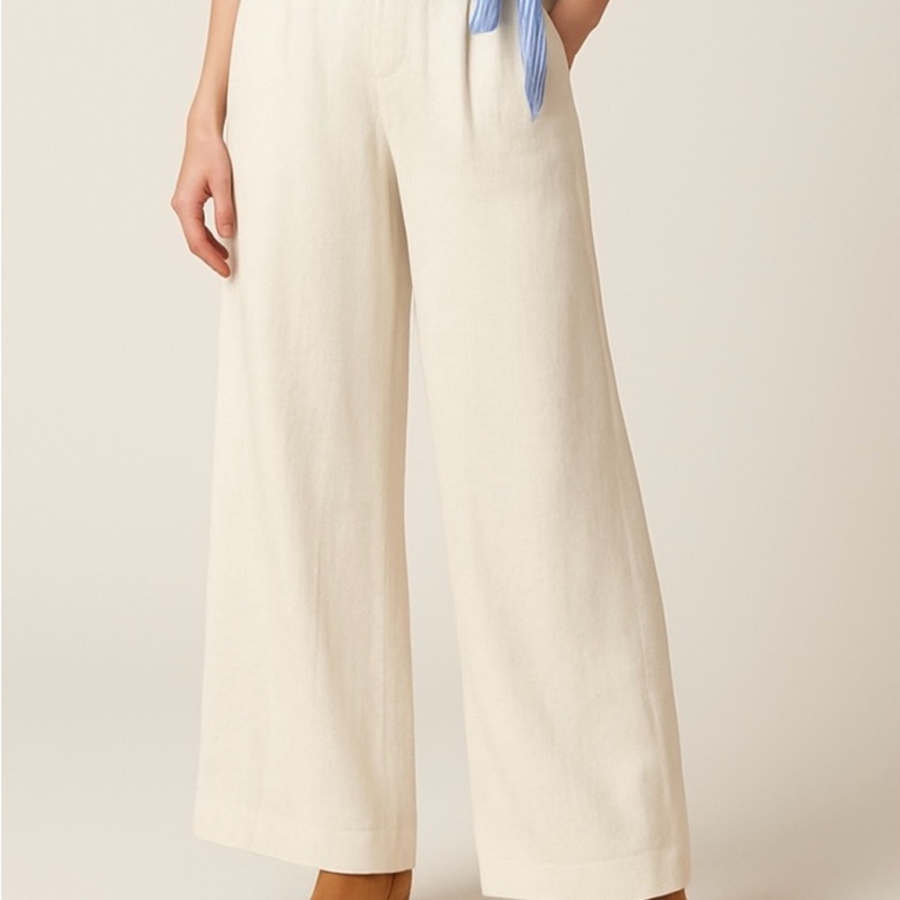 Brand new with tags! Sanctuary Cream Wide Leg Pants - Picture 1 of 3